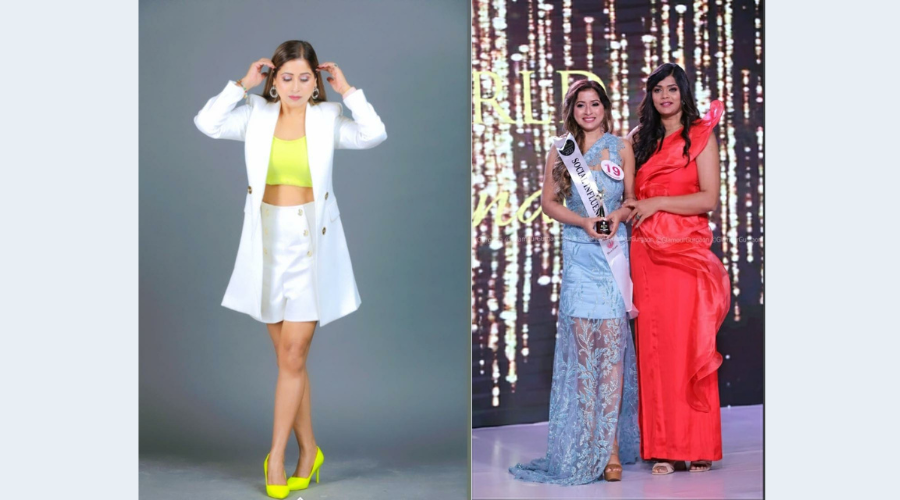 Noida’s Shoma became the finalist and subtitle holder of Mrs World International Show