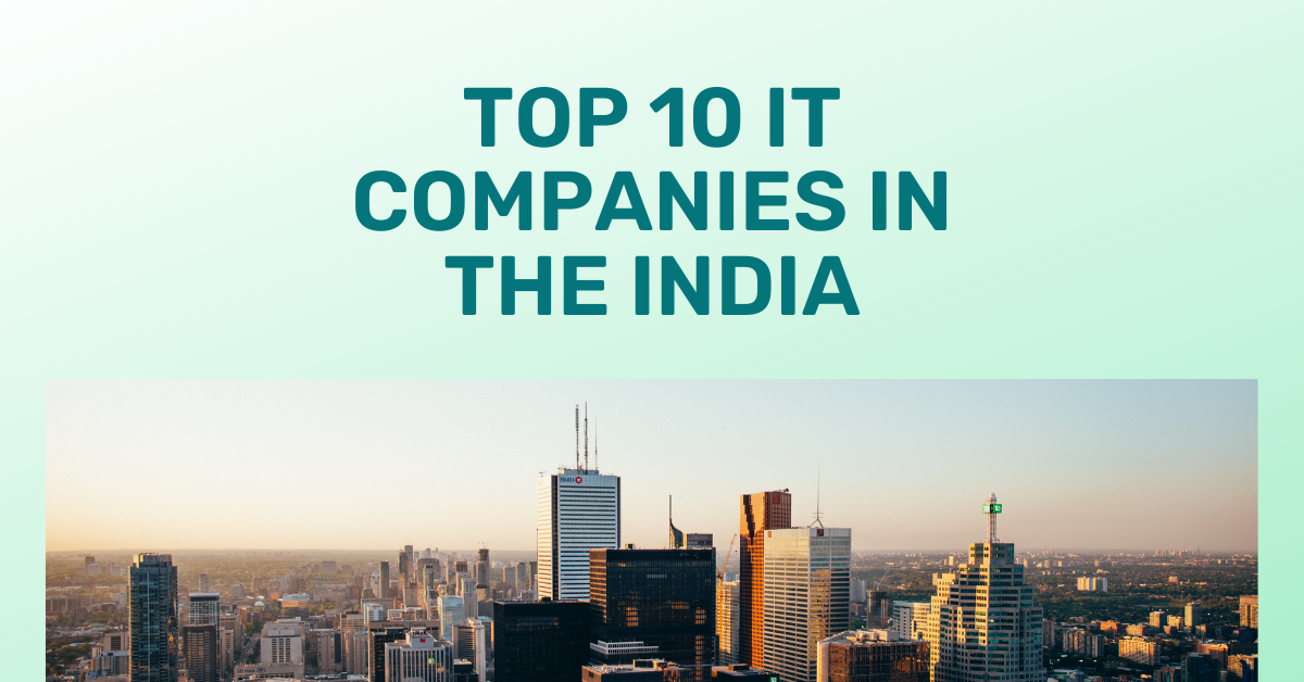 Top 10 IT companies in the India